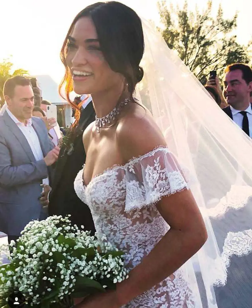 Shanina Shaik plaj düğünüyle evlendi 1