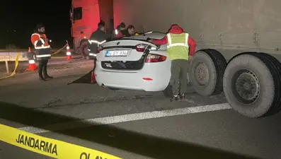 Yasak noktadan dönüş yapan TIR faciaya neden oldu