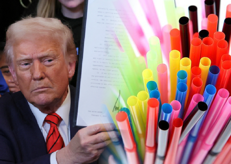 ABD Başkanı Trump: "Plastiğe geri dönüyoruz"