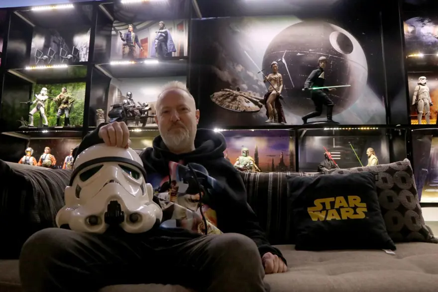 Evini Star Wars müzesine çevirdi 3