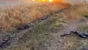 Diyarbakır'da alev alan LPG'li araç bomba gibi patladı