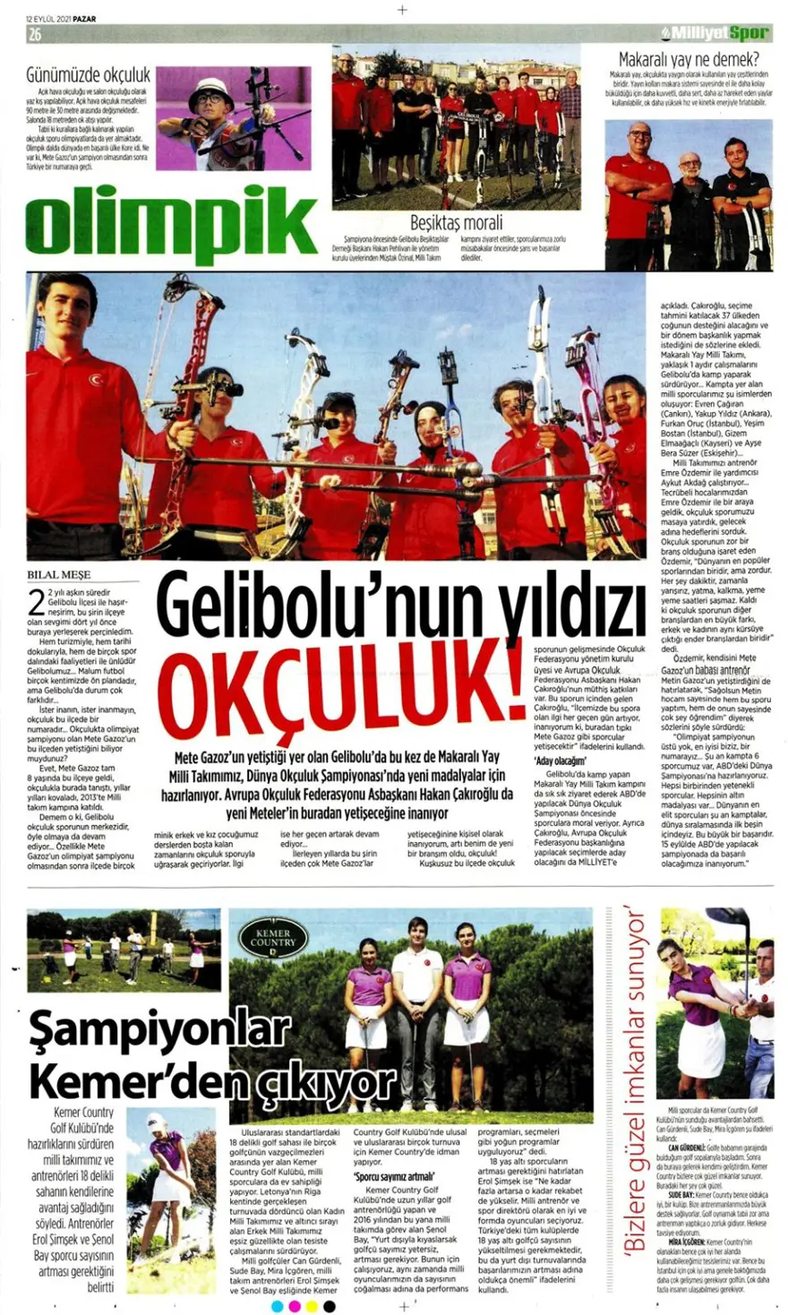 Günün spor manşetleri (12 Eylül 2021) 19 Günün spor manşetleri (12 Eylül 2021) 19