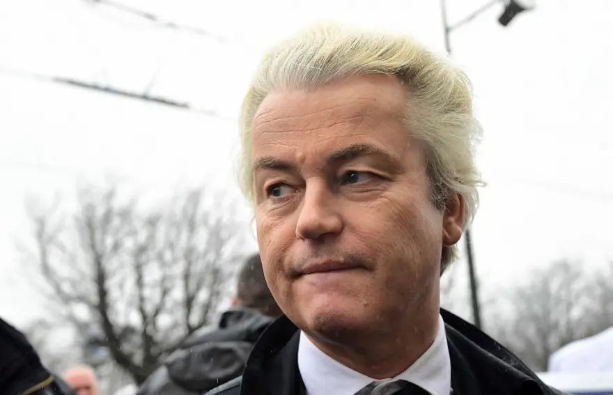 Irkçı lider Wilders'den Türkiye karşıtı gösteri 11