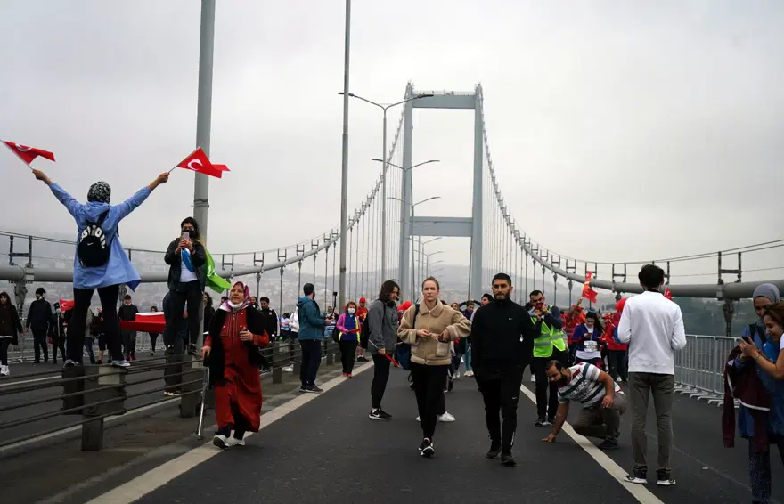 İstanbul Maratonu'ndan renkli görüntüler 28