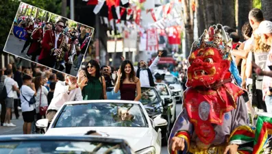 Altın Portakal'da "geleneksel kortej" coşkusu