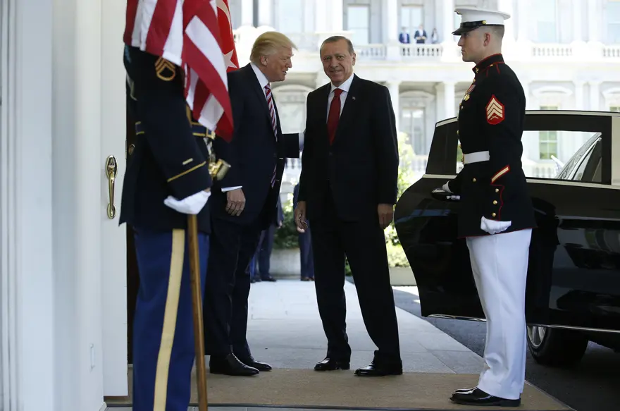 Erdoğan ve Trump ilk kez buluştu 1