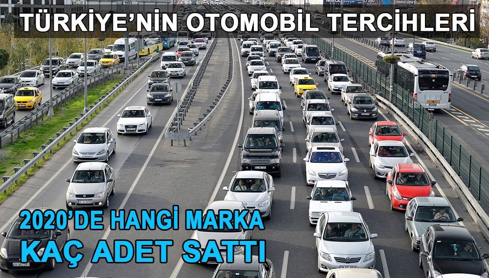 2020'nin en çok satan araba modelleri (Hangi otomobil markası kaç adet sattı?)