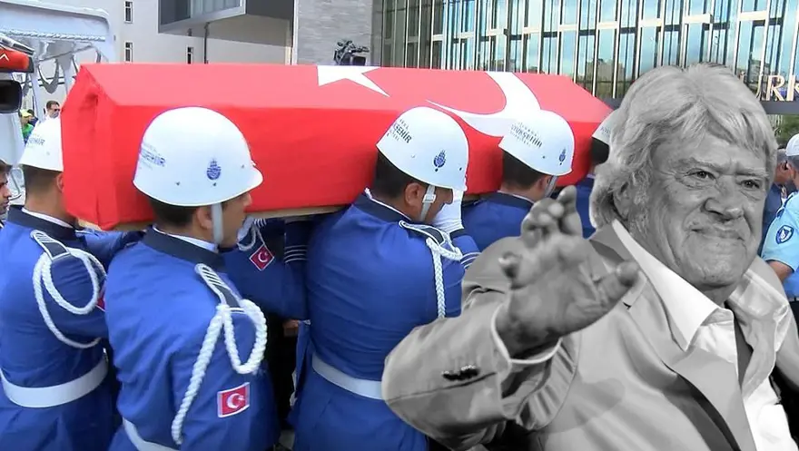 Cüneyt Arkın'ı binlerce kişi gözyaşlarıyla uğurladı 33 Cüneyt Arkın'ı binlerce kişi gözyaşlarıyla uğurladı 33