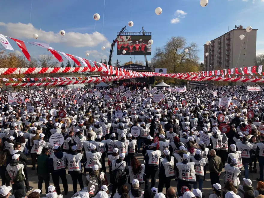 Ankara'da 'Büyük Eczacı Mitingi' düzenlendi 4