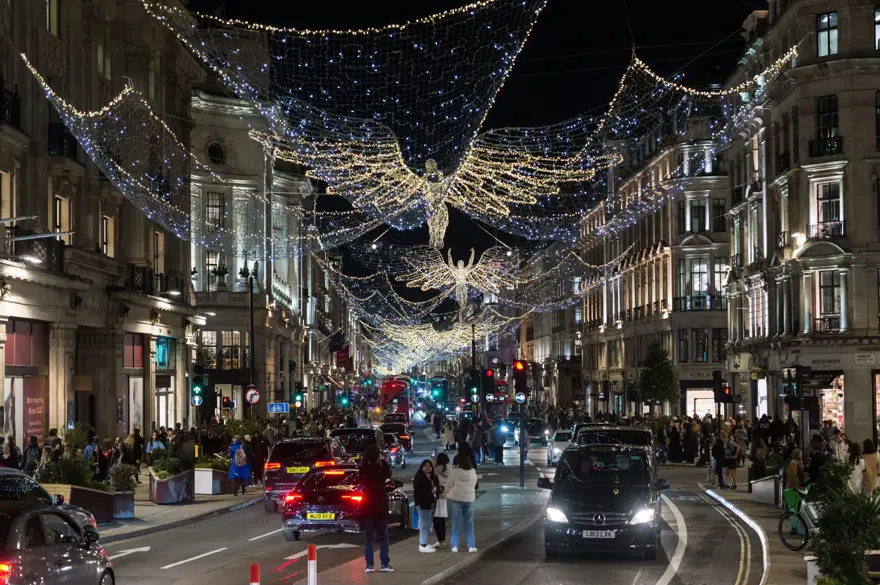 Londra sokakları Noel ve yılbaşı için süslendi 5 Londra sokakları Noel ve yılbaşı için süslendi 5
