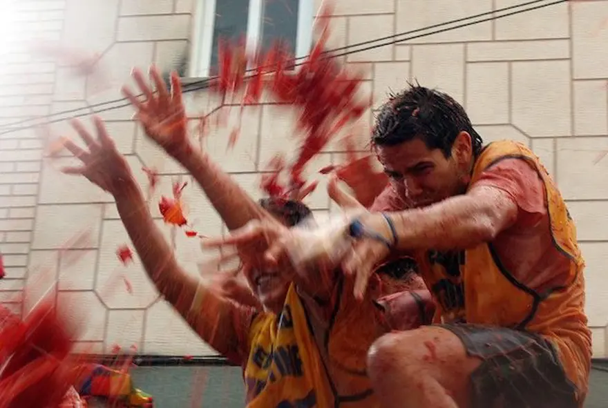 la tomatina, domates savaşı festivali, domates festivali 6