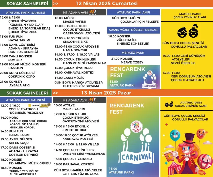 Adana Portakal Çiçeği Festivali 2025 ne zaman? 13. Portakal Çiçeği Karnavalı programı 7