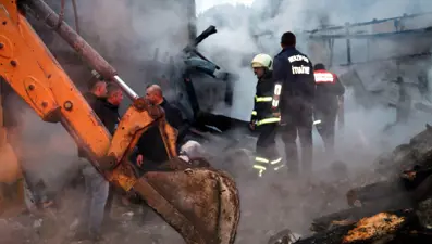 Amasya'da tarihi konakta yangın: 1 ölü