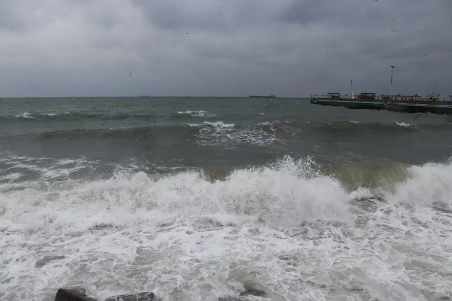 Marmara Denizi'nde ulaşıma poyraz engeli 8 Marmara Denizi'nde ulaşıma poyraz engeli 8
