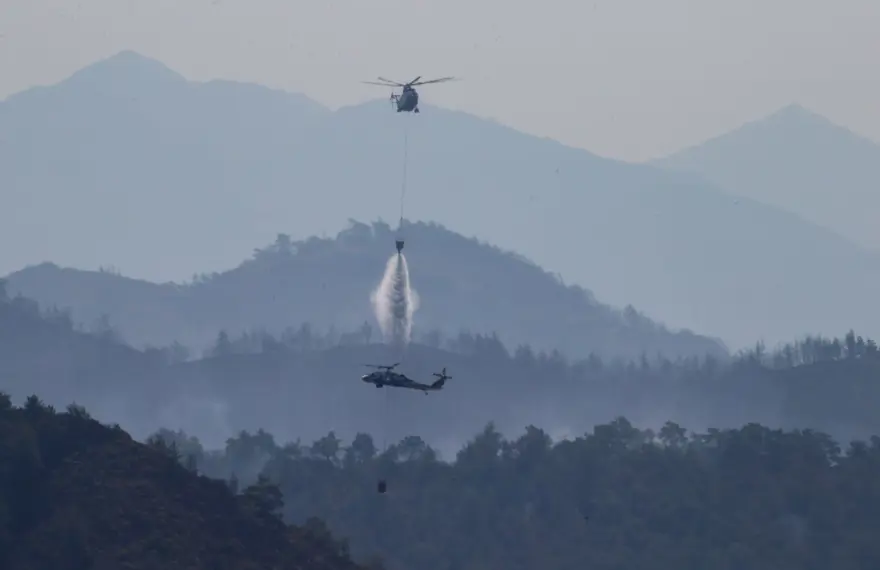 Cumhurbaşkanı Erdoğan: Marmaris'teki orman yangını büyük oranda kontrol altında 85