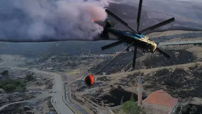 Şarköy yangınında son durum: Bin 320 kişi tahliye edildi