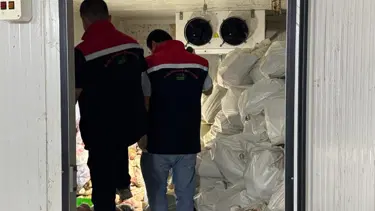 Tonlarca kaçak et ele geçirildi