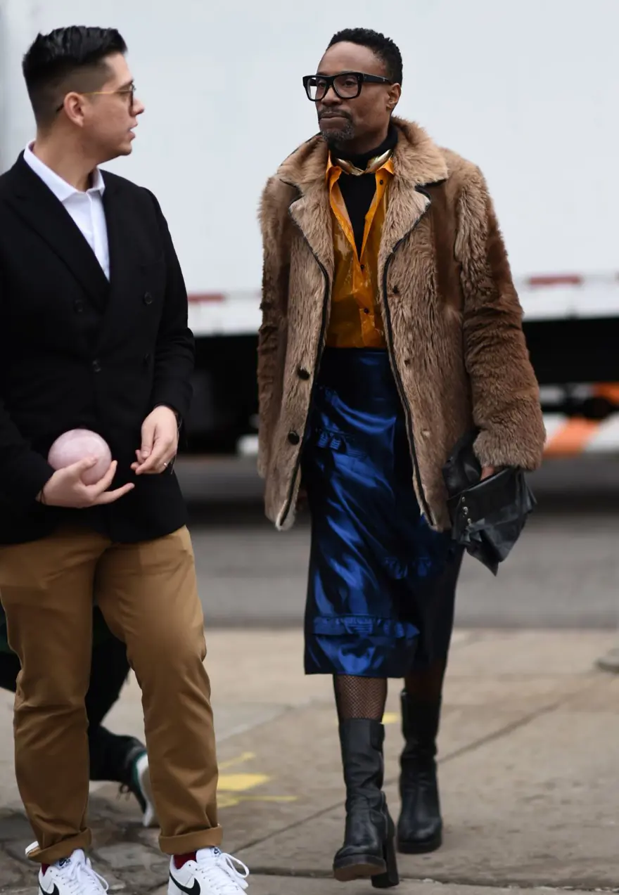 91. Oscar Ödülleri (Oscar 2019) kırmızı halısında elbise-smokin (Billy Porter'ın Cindrella smokini) 22
