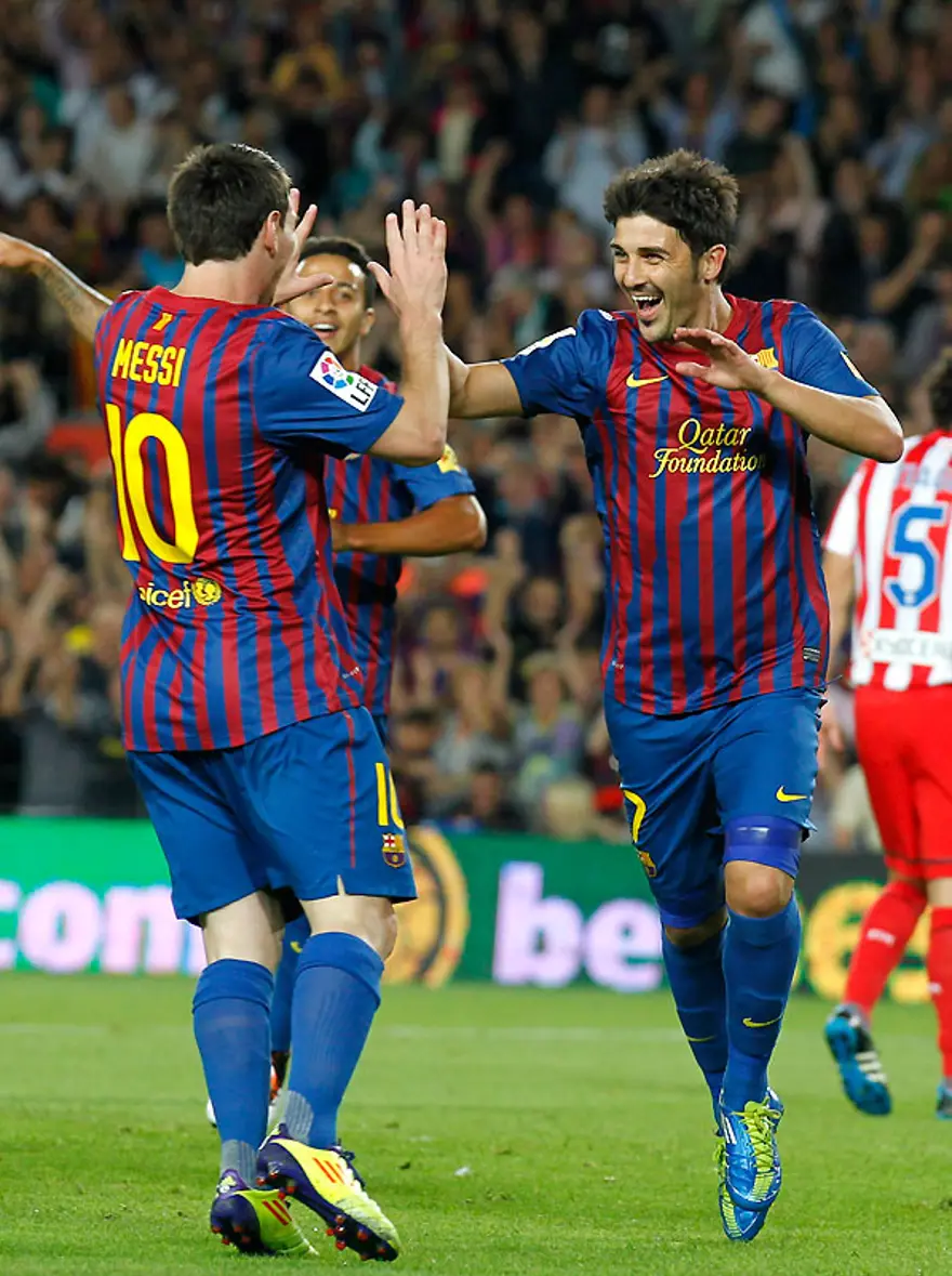 Barcelona Lionel Messi ile coştu 7 Barcelona Lionel Messi ile coştu 7