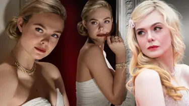 ABD'li oyuncu Elle Fanning, Hollywood ikonu Grace Kelly'e benzetildi