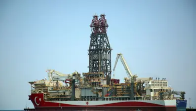 Yeni sondaj gemisi Abdülhamid Han'da hazırlıklar sürüyor