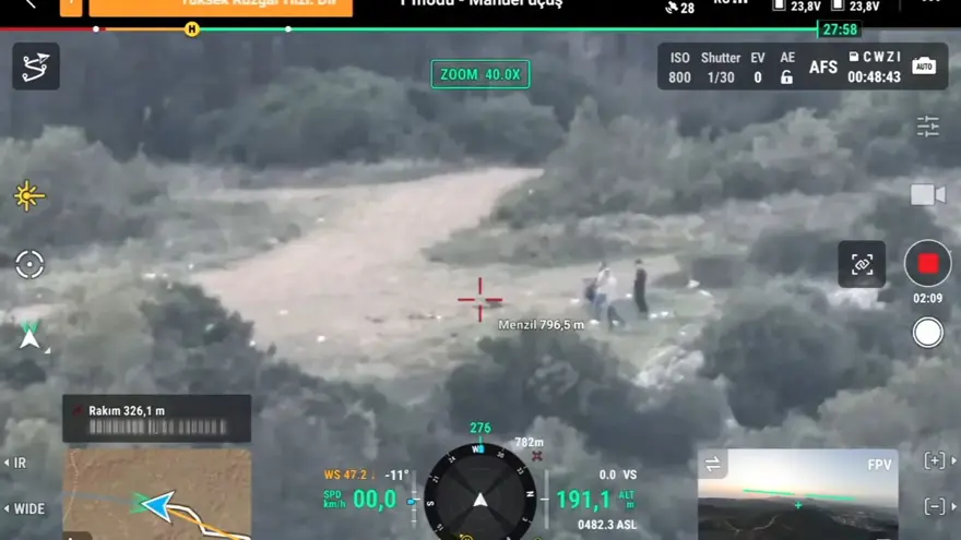 İstanbul’da havaya ateş açanlara “drone”lu operasyon 1