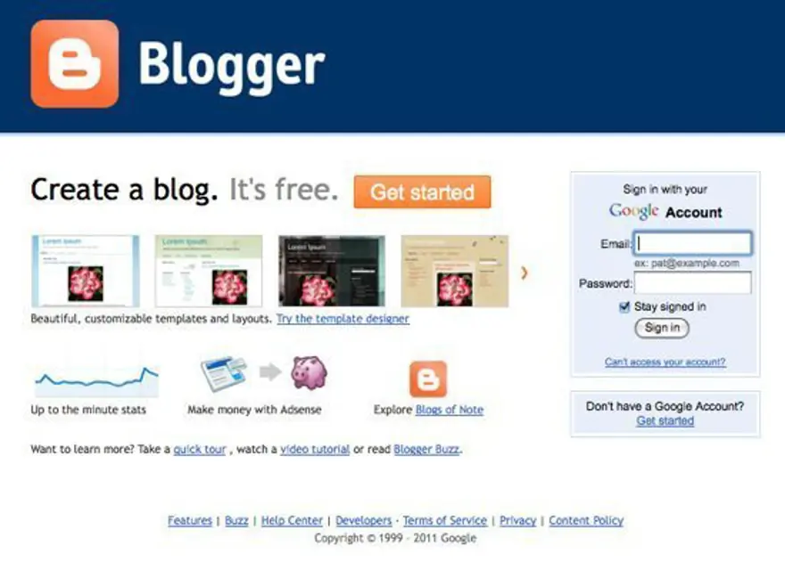 7. Blogspot.com 11