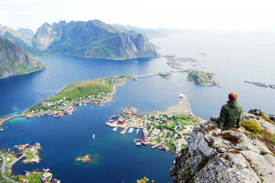 Reinebringen Dağı, Norveç 10