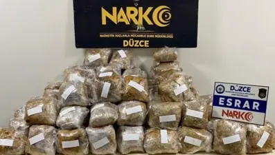 Van’da 52 kilogram esrar ele geçirildi