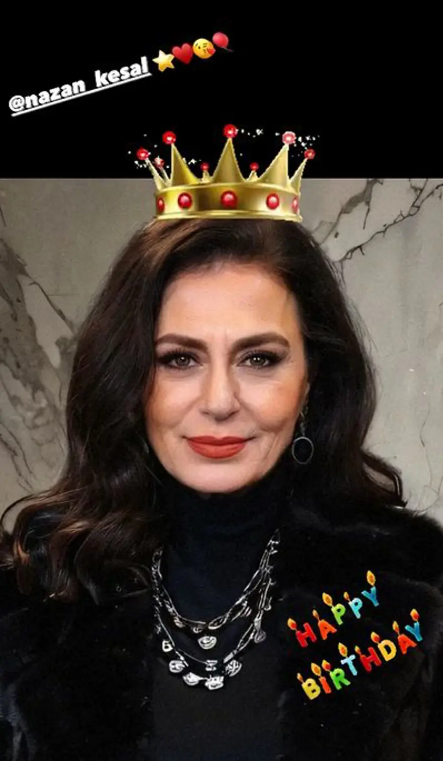 Yan Oda'nın Nurcihan'ı Nazan Kesal 55 oldu: İyi ki doğmuşsun 4