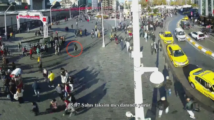 İstiklal'daki saldırıdan önce Taksim'de iki kez keşif yaptı 11