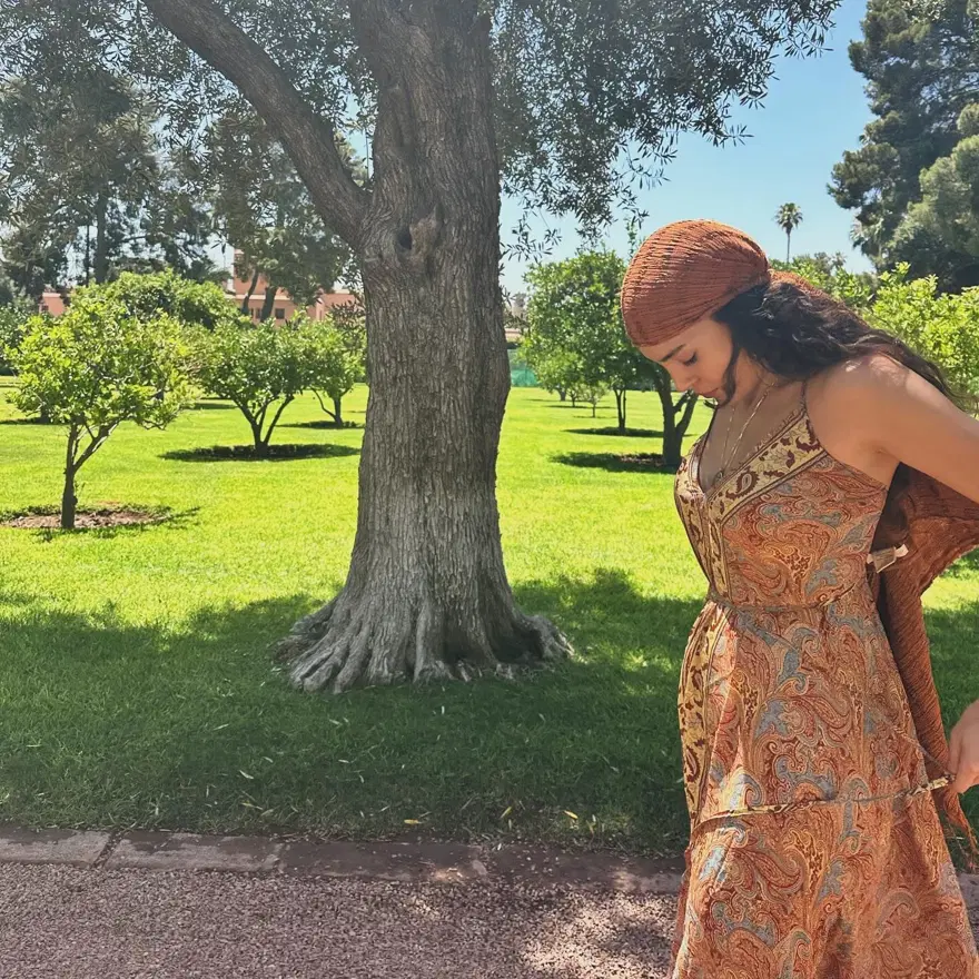 Ünlü oyuncu Ebru Şahin'den Fas pozları 2