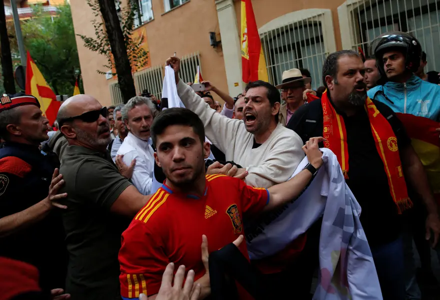 Katalonya'nın bağımsızlığı için yürüyüş 5