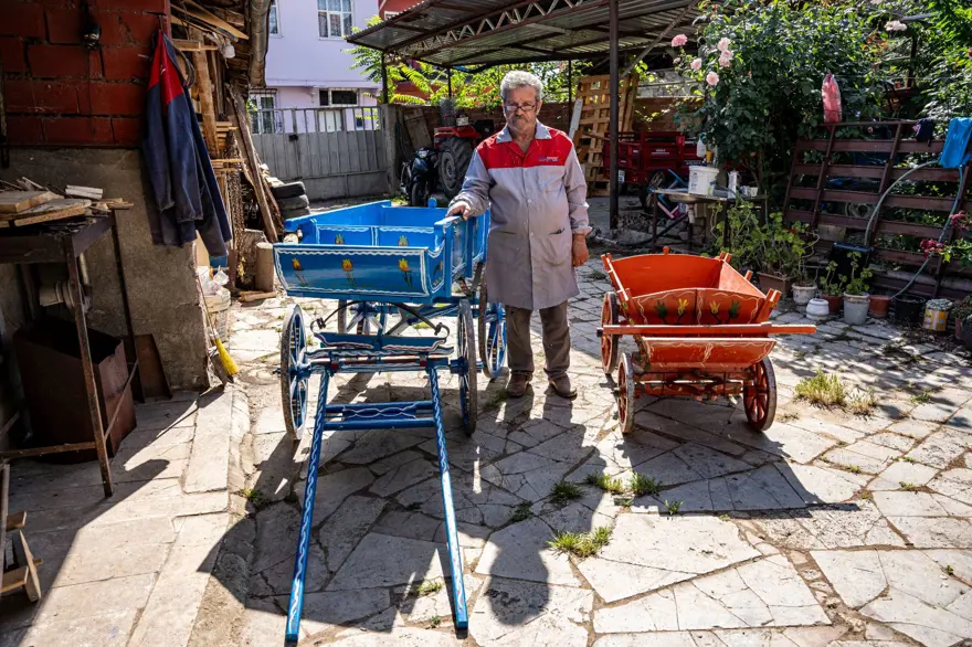 Elveda Rumeli dizisi hayatını değiştirdi! ‘Sütçü Ramiz'in arabasını yaparak başladı, şimdi film yapımcılarına satıyor 9