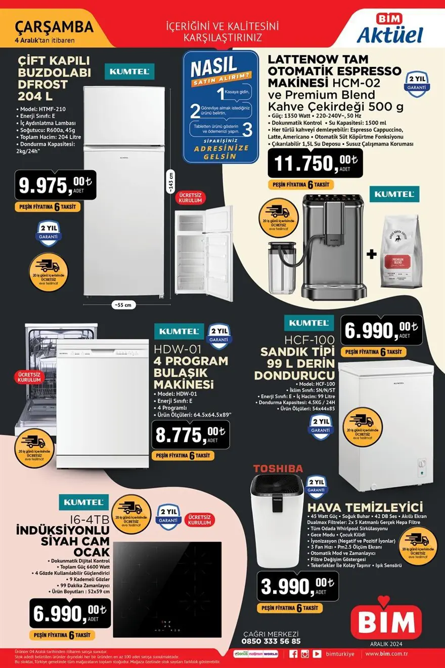 BİM aktüel indirimleri 3-4 Aralık 2024: BİM markette bu haftaya özel yeni indirimli ürünler listesi 1