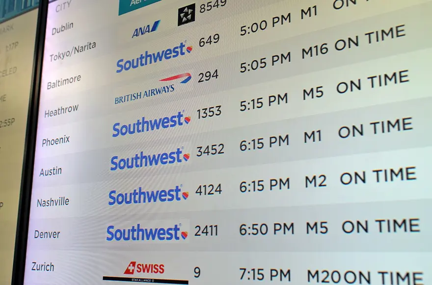ABD’de hava yolu şirketi Southwest Airlines'in 2000’den fazla uçuşu iptal oldu 7 ABD’de hava yolu şirketi Southwest Airlines'in 2000’den fazla uçuşu iptal oldu 7