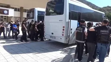 Amasya'da uyuşturucu operasyonu: 13 tutuklama