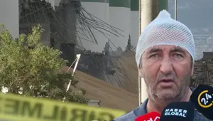Derince’deki patlamadan yaralı kurtulan işçi yaşananlarıanlattı