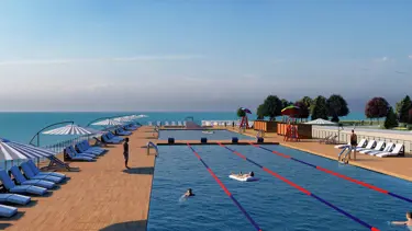 Tarihi yarımadaya deniz havuzu geliyor