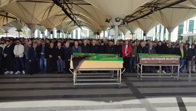 Konteynerin altında kalan adam son yolculuğuna uğurlandı