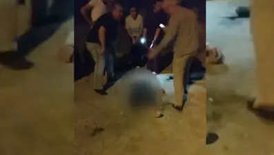 Eski nişanlısının elinde bıçak gören kadın balkondan atladı