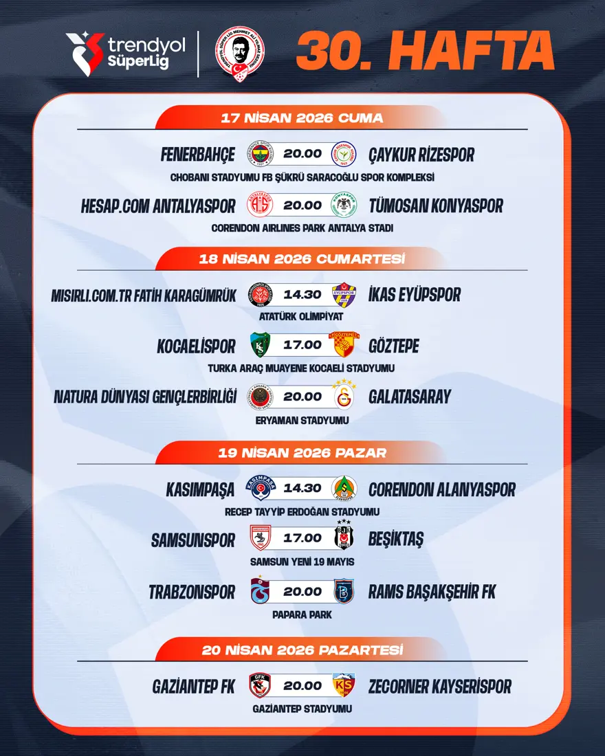 Galatasaray-Fenerbahçe derbisinin tarihi belli oldu 2