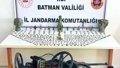 Batman'da tarihi eser operasyonu