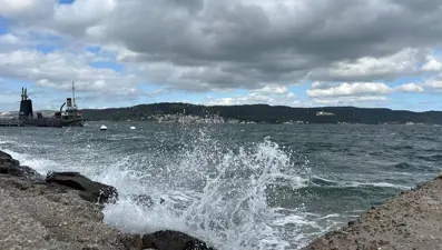 Beykoz sahillerinde denize girmek yasaklandı