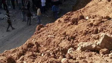 Yüksekova'da inşaatta iskele çöktü: 2 ölü, 1 yaralı