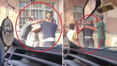 Hatay'da tekmeli yumruklu kavga: Sokak boks ringine döndü!