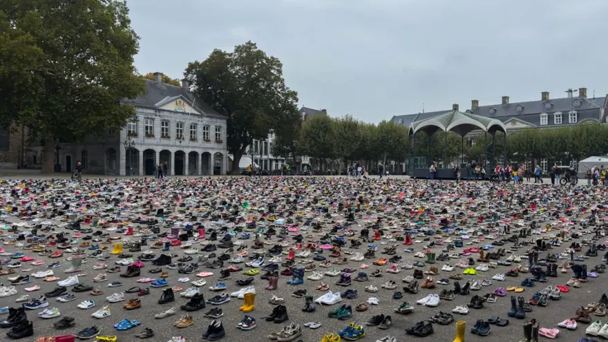 Hollanda'da Gazze'de ölen çocuklar ve gazeteciler anıldı 7 Hollanda'da Gazze'de ölen çocuklar ve gazeteciler anıldı 7