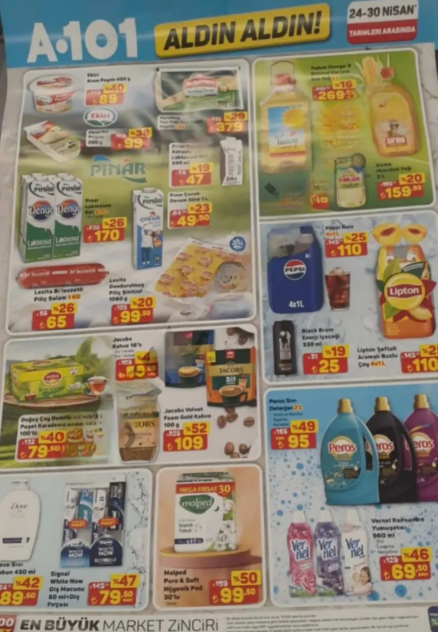 A101 market 17-24 Nisan aktüel kataloğu: Ütü, süpürge, halı, tencere seti ve onlarca ürün satışta 14
