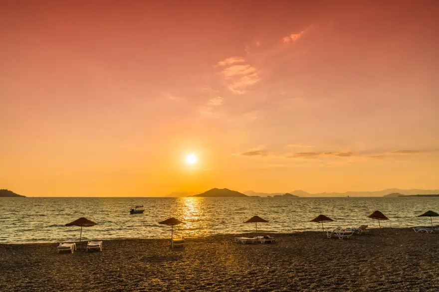 Ege'nin mavi bayraklı plajları yaz sezonuna hazır 3