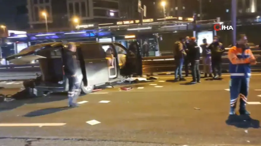 D-100’de makas atan sürücü kazaya neden oldu: 3 yaralı (Sürücünün kaçtığı iddia edildi) 3